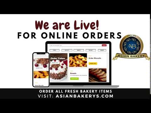 Asian Bakery's Is Now Live!