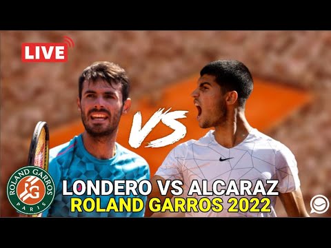 🔴 EN DIRECTO: CARLOS ALCARAZ - JUAN LONDERO. R1 ROLAND GARROS 2022