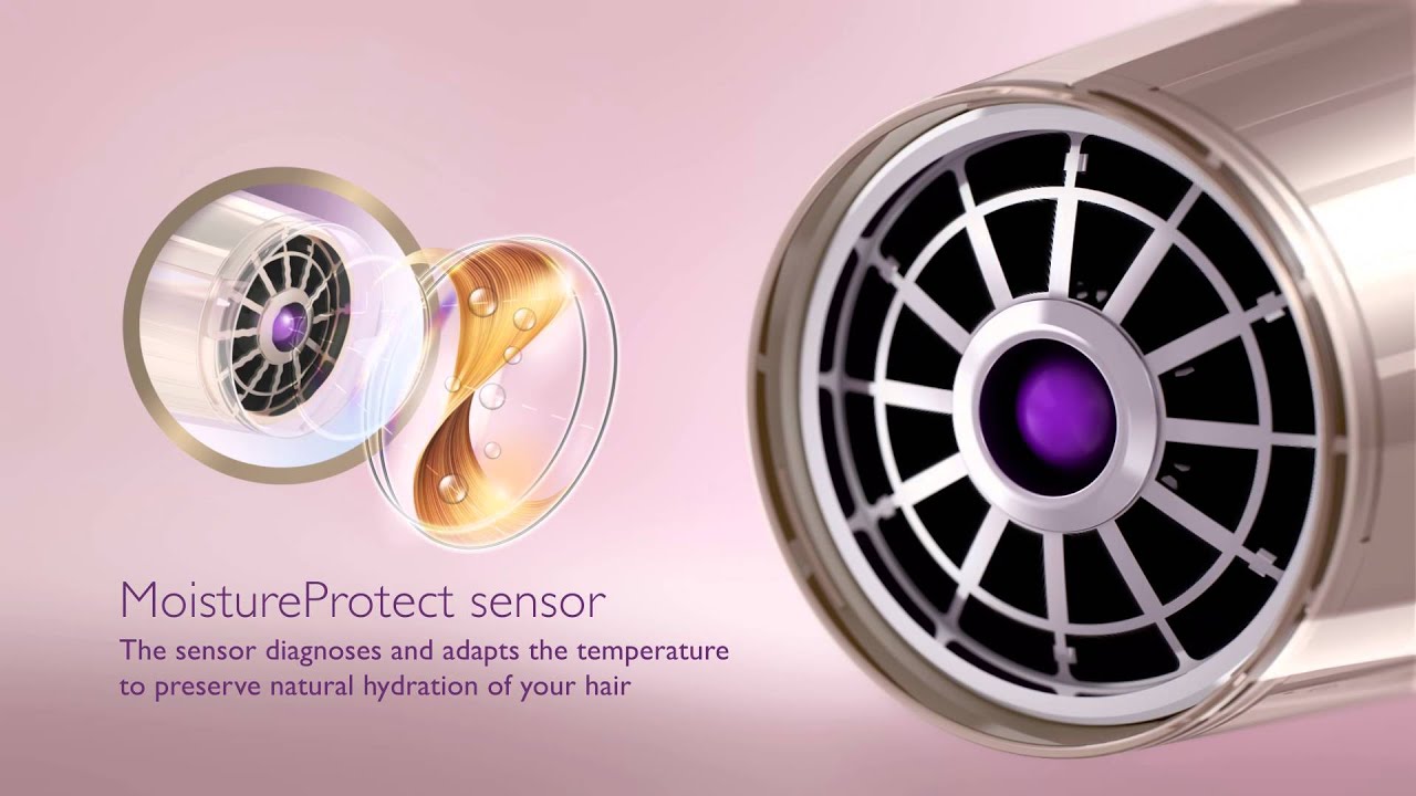 Philips MoistureProtect hårtørrer HP8280/00