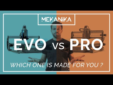 Mekanika EVO vs PRO | CNC Milling Machines Comparison