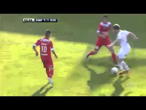 Herve Kage Goal ● RE Mouscron vs KV Kortrijk ● Belgium Jupiler League 07 05 20161