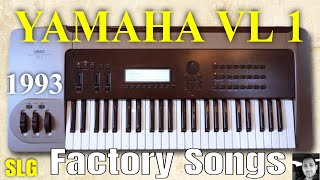 Video thumbnail for YAMAHA VL1 |  Factory Demo Songs by Simon Le Grec