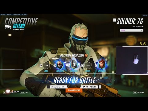 BUFF SOLDIER 76! GALE INSANE SOLDIER 76 OVERWATCH 2 TOP 500 GAMEPLAY SEASON 3