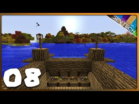 Minecraft: SevTech Ages || FISH FARM DOCK!  ||  Ep 08