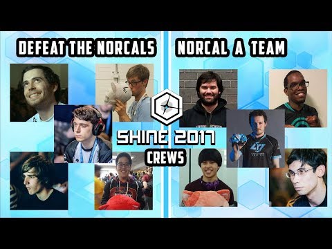 Shine 2017 SSBM - NorCal A Team vs Defeat the Norcals - Melee Crews Finals