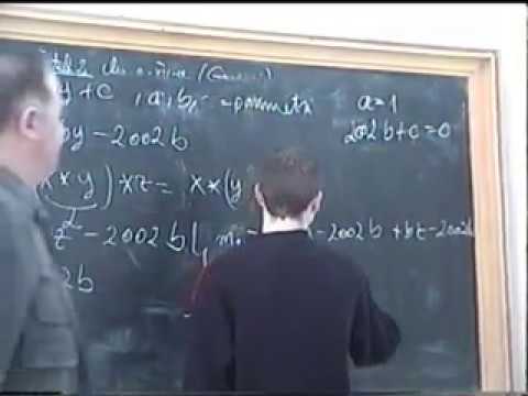 Lectia 1803 An 2003 Teste BAC Clasa 12 - Grupuri: definitie, proprietati Matrice Operatii cu matrice