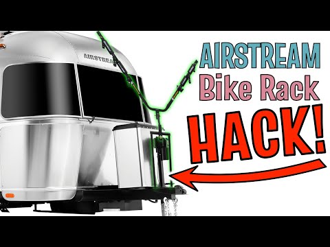 Installing the Jack-It Bike Rack on an AIRSTREAM! | Great HACK Idea