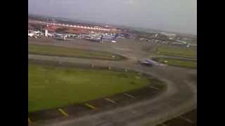 preview picture of video 'VID 20130810 00037 Queueing at Bandara Cengkareng (Soekarno Hatta); Jakarta; Indonesia'