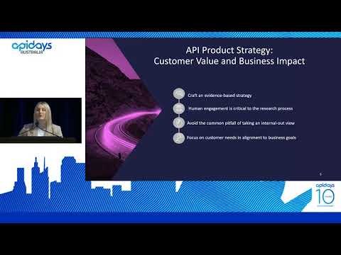 Apidays Australia 2022 - What does an API Product Manager do? By Emily Canon.
