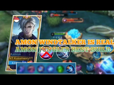 AMON WINDTALKER IS REAL - AMON JUNGLER BEST BUILD