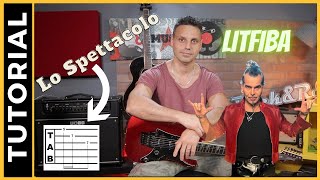 Litfiba - Lo Spettacolo ⇒ Tutorial chitarra (completo) con TAB