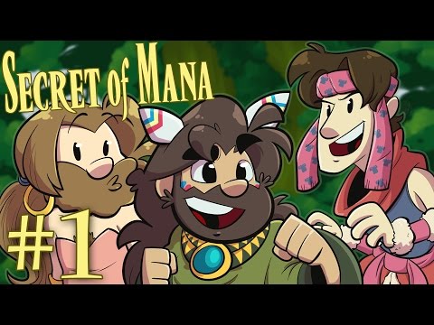 Secret of Mana | Let's Play Ep. 1: Every Mana for Himself! | Super Beard Bros.