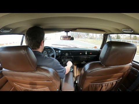 1979 Aston Martin V8 Vantage Flip Tail gauges and driving video
