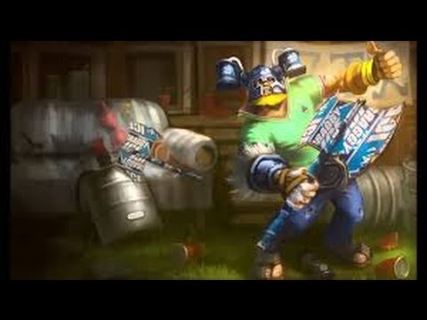 SKT T1 Blank - Olaf vs Lee Sin Patch 6.23