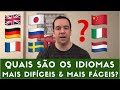 Quais São Os IDIOMAS Mais DIFÍCEIS E Mais FÁCEIS De Aprender Gabriel Poliglota