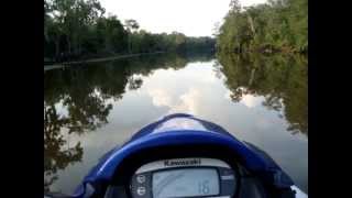 preview picture of video 'Jet Ski ride on the Amite River July 29, 2013 - Deer Crossing - Truly Amazing!!'