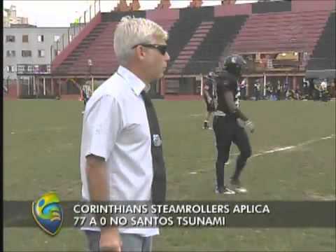 Corinthians goleia Santos em clássico no futebol americano - Gazeta Esportiva Net