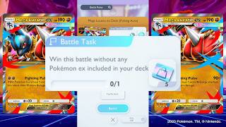 Mega Lucario EX | No EX Challenge | Pokémon TCG Pocket