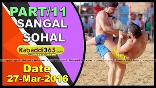 (1) Sangal Sohal (Jalandhar) Kabaddi Tourament 27 March 2016