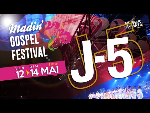 J-5 avant le Madin' Gospel Festival 2023.