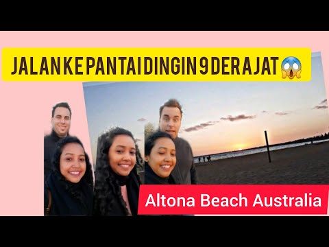 ALTONA BEACH DINGIN BANGET 9 DERAJAT I AUSTRALIA VLOG