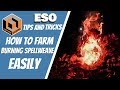 ESO Tips and Tricks - Farming Burning Spellweave Easily ESO Tips and Tricks - Farming Burning Spellweave Easily