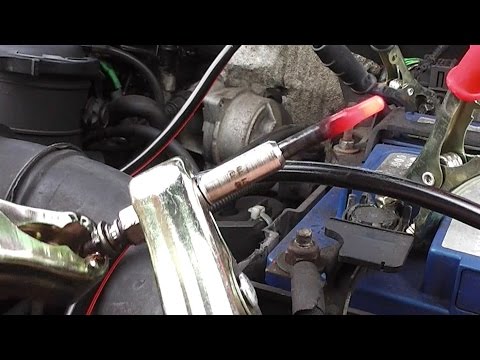 Diesel Glow Plug Test