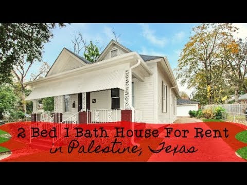 Darling 2/2 house with 2-car garage For rent in Palestine TX!