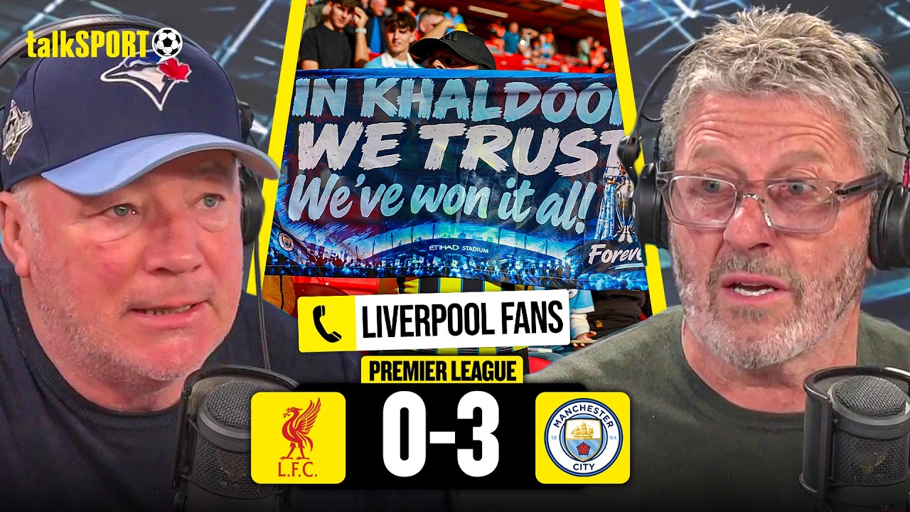 "CLASSLESS CLUB!" Liverpool fan LAMBASTS Man City fans' behaviour at Anfield THRASHING!