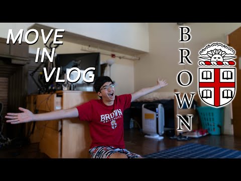 Brown University Move In Vlog | The first few days | Unpacking, Convocation, and SETUP TOUR!