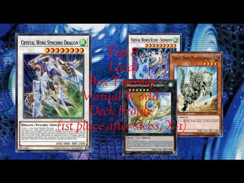*Insane!!!* Top 8 Virtual World Fossil Dyna Deck Profile!!! 1st Place After swiss X-1