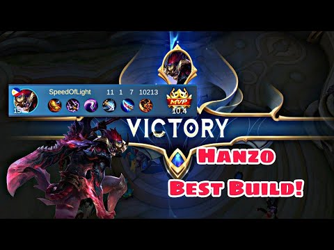 Pinaka Nakaka sira Ng Laro na Assassin Hanzo | Hanzo top pH | Hanzo best build | choox choox tv