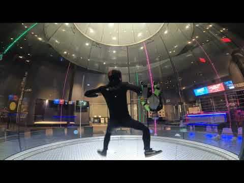 iFly flight session 1.17.24 Rich's camp Head down carving high and low speed