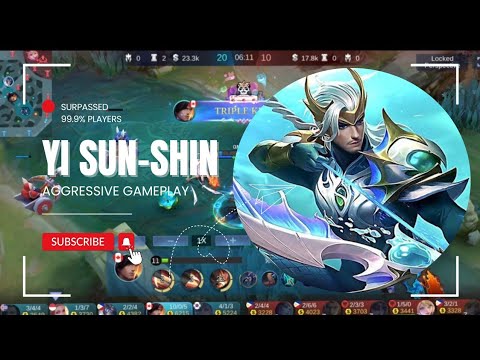 YSS (YI SUN-SHIN AGGRESSIVE GAMEPLAY 23 KILL SURPASSED 99.9% PLAYERS)