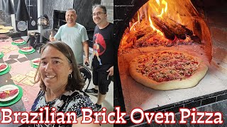 Authentic Brazilian Brick Oven Pizza! Our Last Night In Brazil!