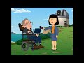 Stephen Hawking On Epstein S Island Family Guy Clip