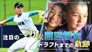 注目の「二刀流」山梨学院・菰田陽生、ドラフトまでの軌跡をたどった