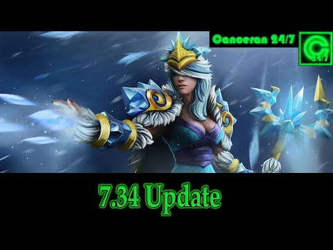 Crystal Maiden changes in 7.34 | Dota 2 Update