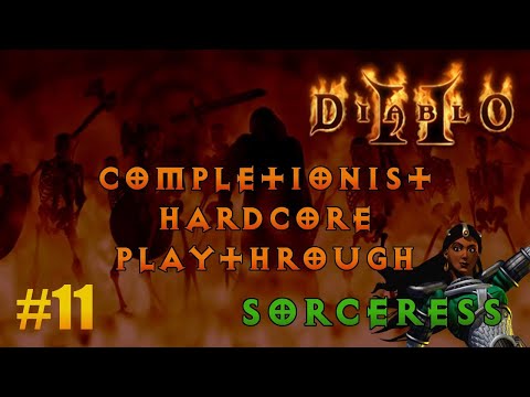 [D2 #11] Diablo 2 Completionist Hardcore Playthrough - Nihlathak's Temple (Normal Act V)
