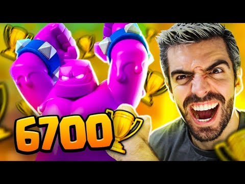 USEI O GOLEM DE ELIXIR NÍVEL MAXIMO E PASSEI DOS 6.700 TROF