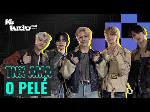 Grupo de k-pop TNX sobre trends: 