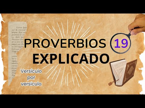 Proverbios 19 explicado ✅️ El Secreto del Verdadero Éxito no es dinero 💼  ¿Por Qué No Prosperas?
