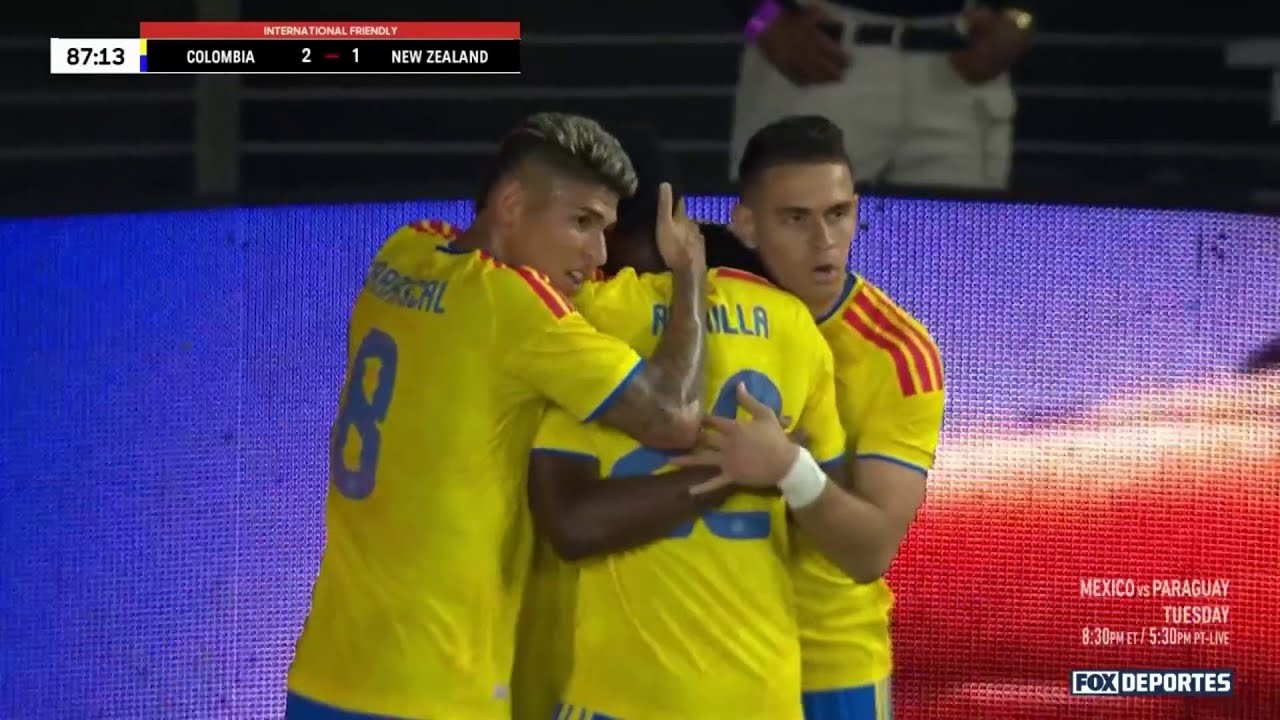 🇨🇴💪COLOMBIA NO BAJÓ LOS BRAZOS | Colombia 2-1 Nueva Zelanda | HIGHLIGHTS | Amistoso Internacional