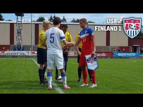 U-18 MNT vs. Finland: Highlights - August 9, 2015