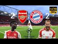 Arsenal vs Bayern Munich 2-2 highlights all goals -Champions league 2024