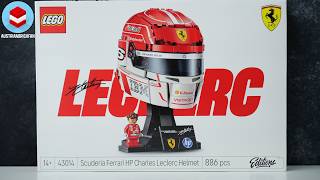 LEGO Editions 43014 Scuderia Ferrari HP Charles Leclerc Helmet - LEGO Speed Build Review