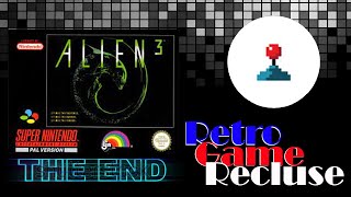 Alien 3 (1992)  SNES Super Nintendo Famicom ending [Retro Gaming]