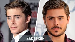 To beard or not to beard  42 famous celebrities with and without Beards