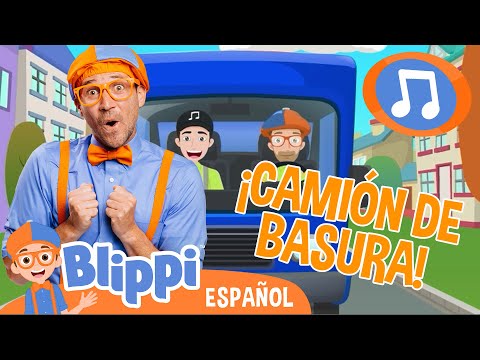 La Canción del Camión de Basura! 🎵 Blippi Español - Canciones para niños (compilación de 10 minutos)
