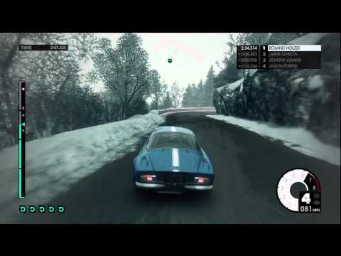 Dirt 3 Monte Carlo DLC Lacet De Blanc Fog Gameplay HD